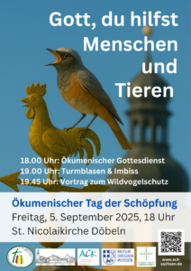 Flyer zum Tag der Schöpfung